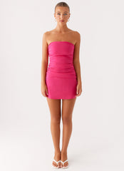 Terra Gathered Mini Dress