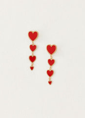 Trevi Heart Earrings