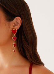Trevi Heart Earrings