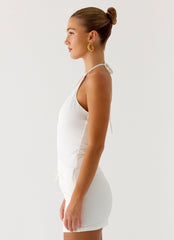 Undo Halter Mini Dress