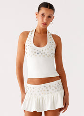 Vegas Nights Halter Neck Top
