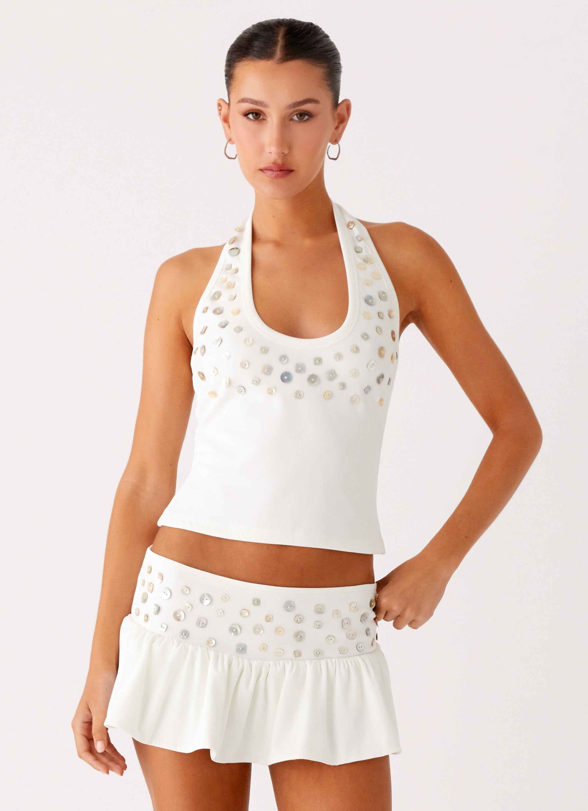 Vegas Nights Halter Neck Top