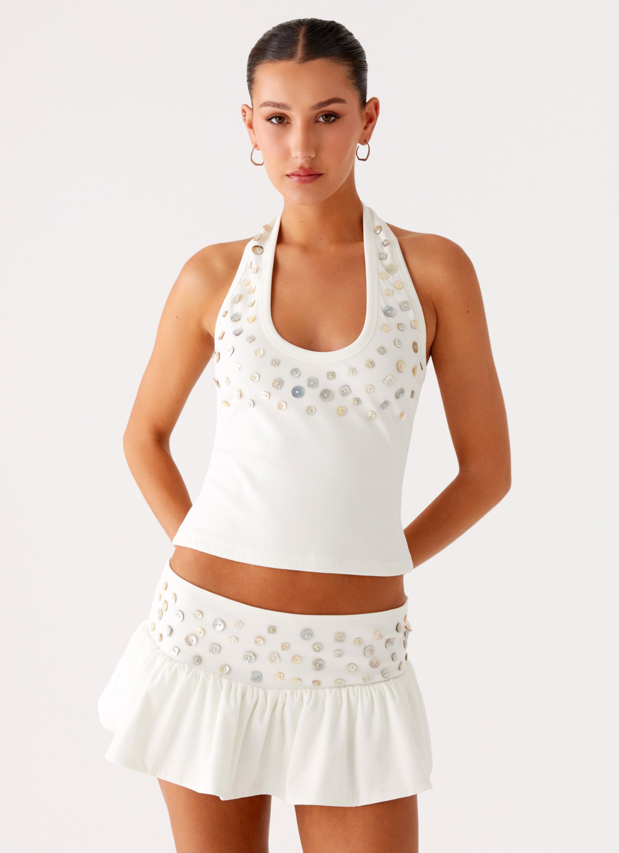 Vegas Nights Low Rise Skort