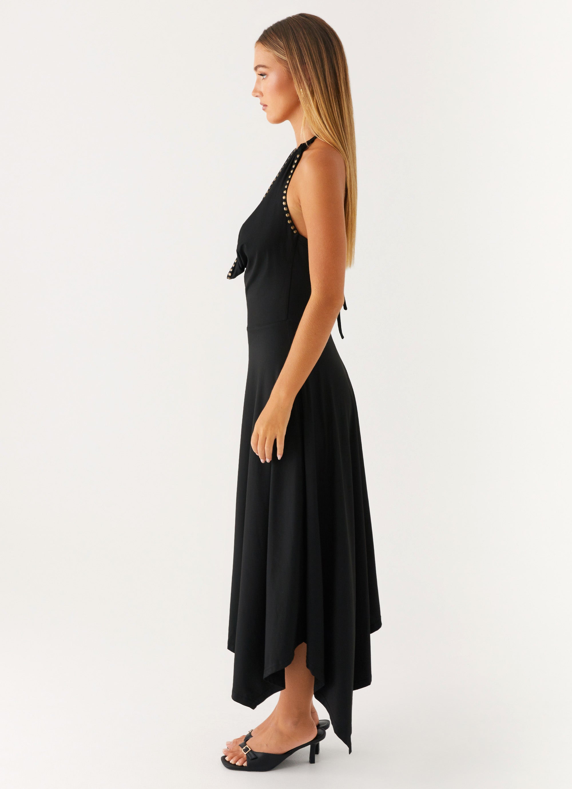 Vena Beaded Midi Dress
