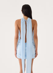 Verbina Scarf Mini Dress