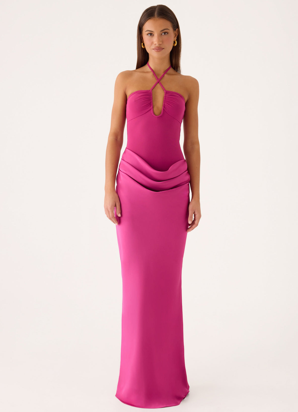 Verner Halter Maxi Dress