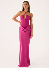 Verner Halter Maxi Dress