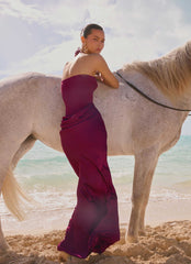 Verner Halter Maxi Dress