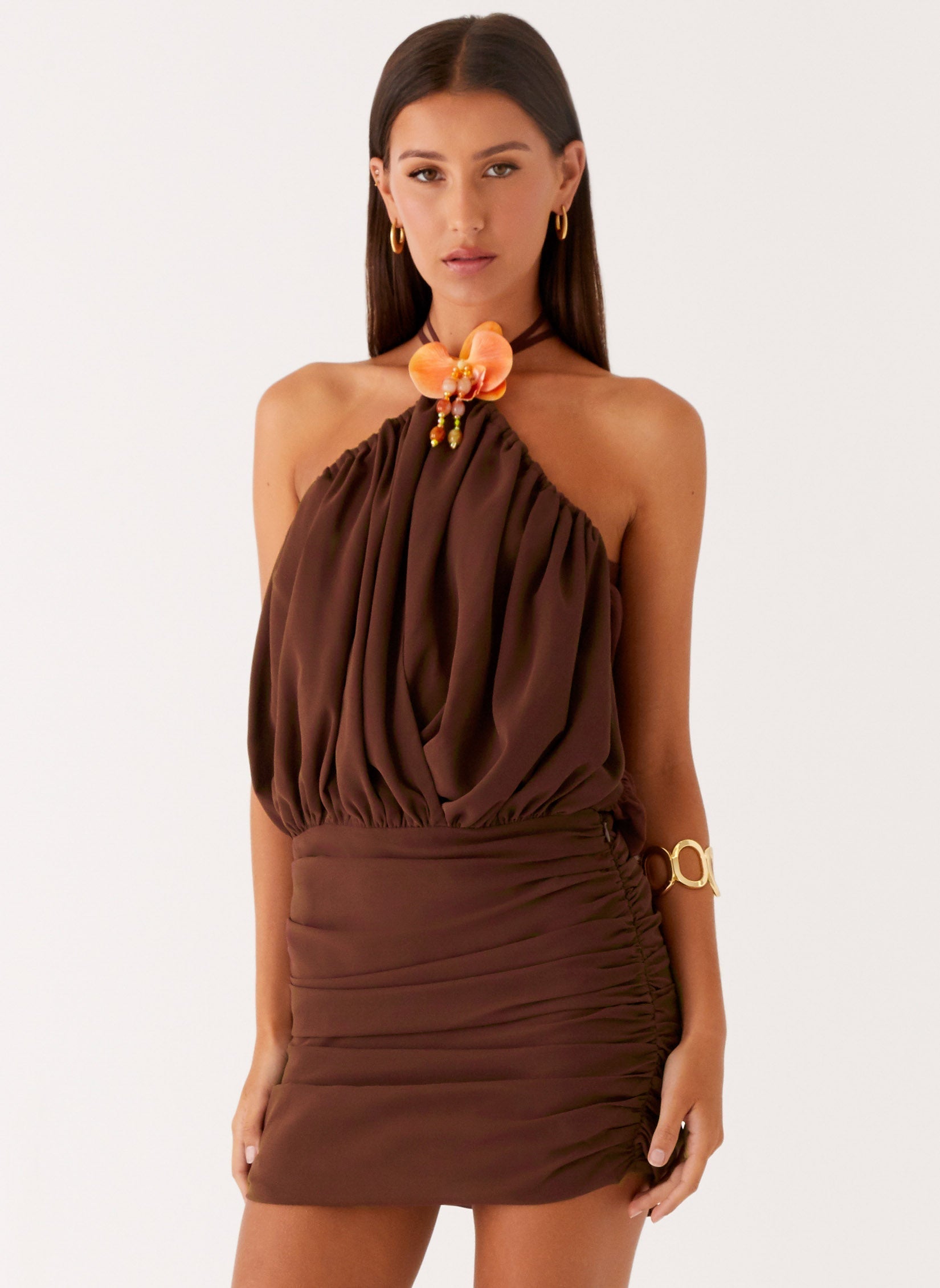 Vidia Flower Mini Dress