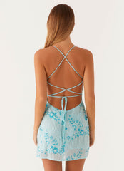 Vietta Sequin Cami Micro Mini Dress