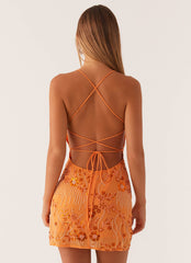 Vietta Sequin Cami Micro Mini Dress