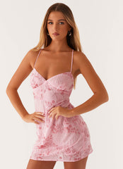 Vietta Sequin Cami Micro Mini Dress