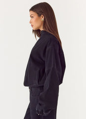Waylon Denim Bomber Jacket