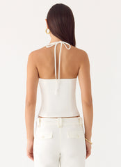 Weiss Bustier Top