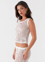 Whitehaven Shell Tank Top