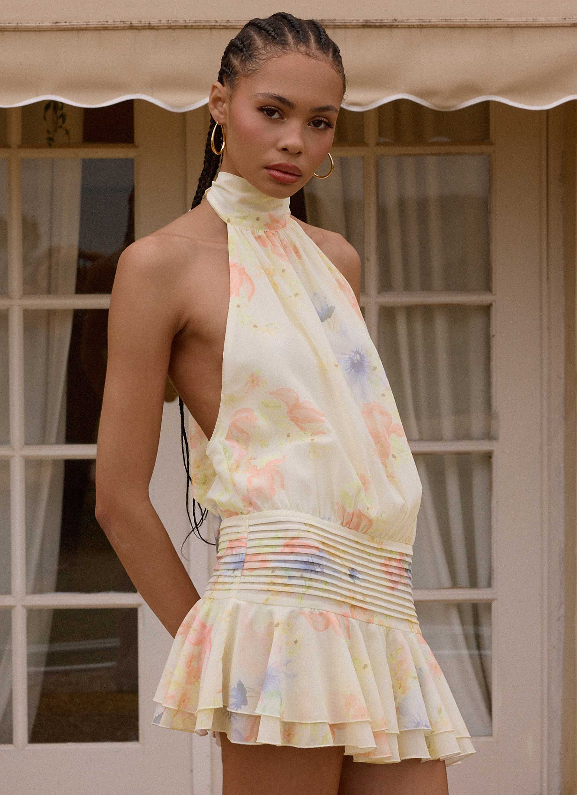Willow Chiffon Mini Dress
