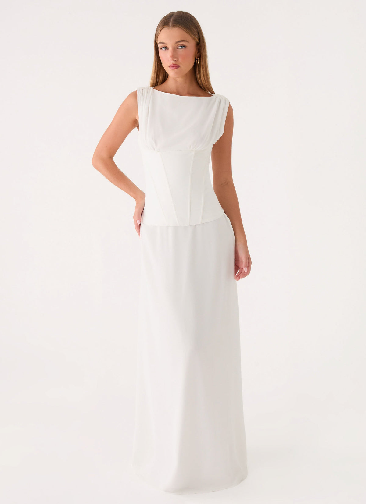 Winello Corset Maxi Dress