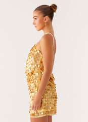 Xander Sequin Mini Dress
