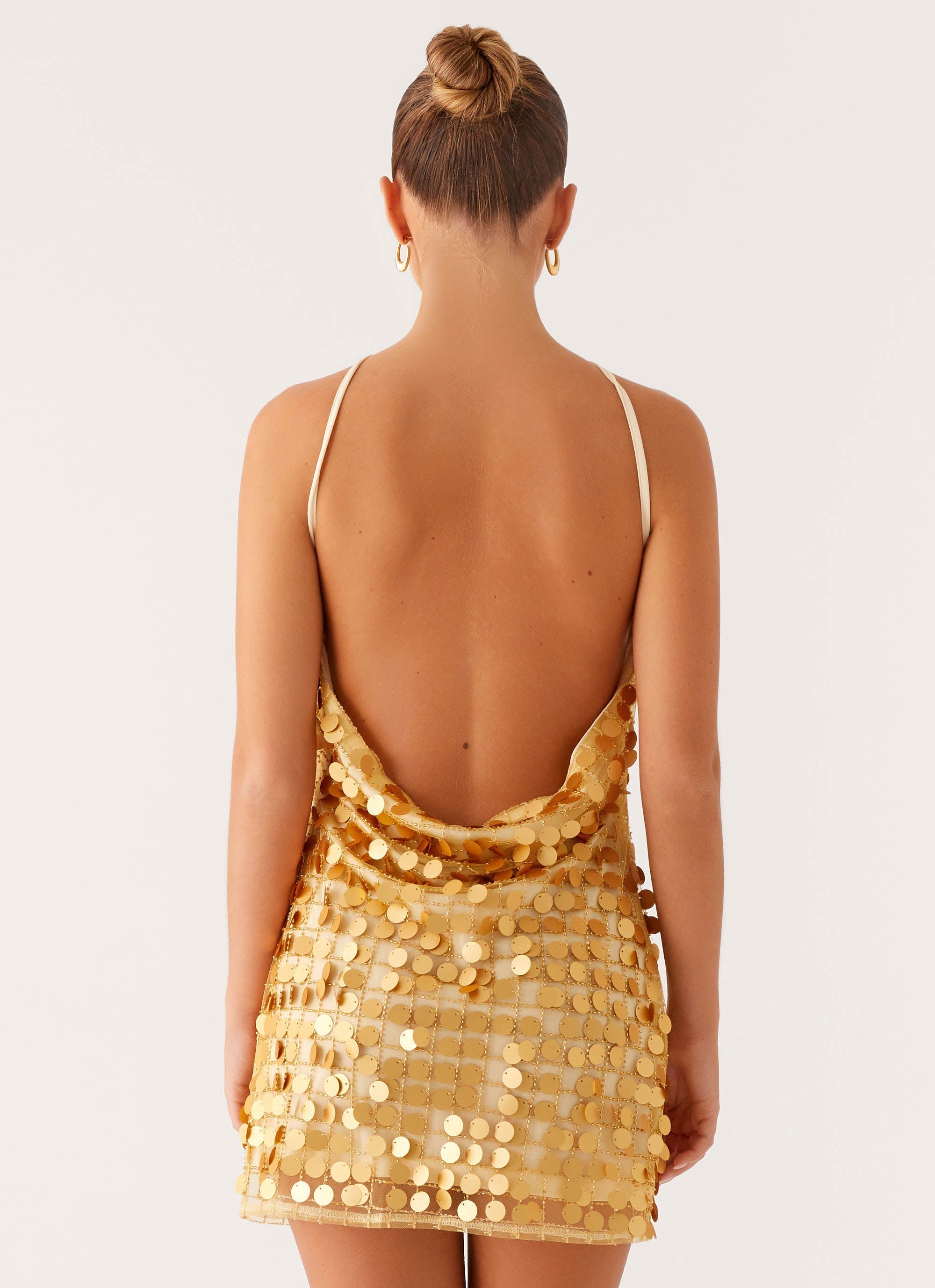 Xander Sequin Mini Dress