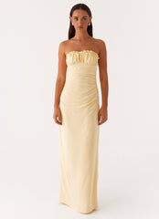 Xena Gathered Maxi Dress