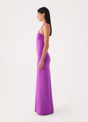 Yamila Beaded Strap Maxi Dress