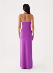 Yamila Beaded Strap Maxi Dress