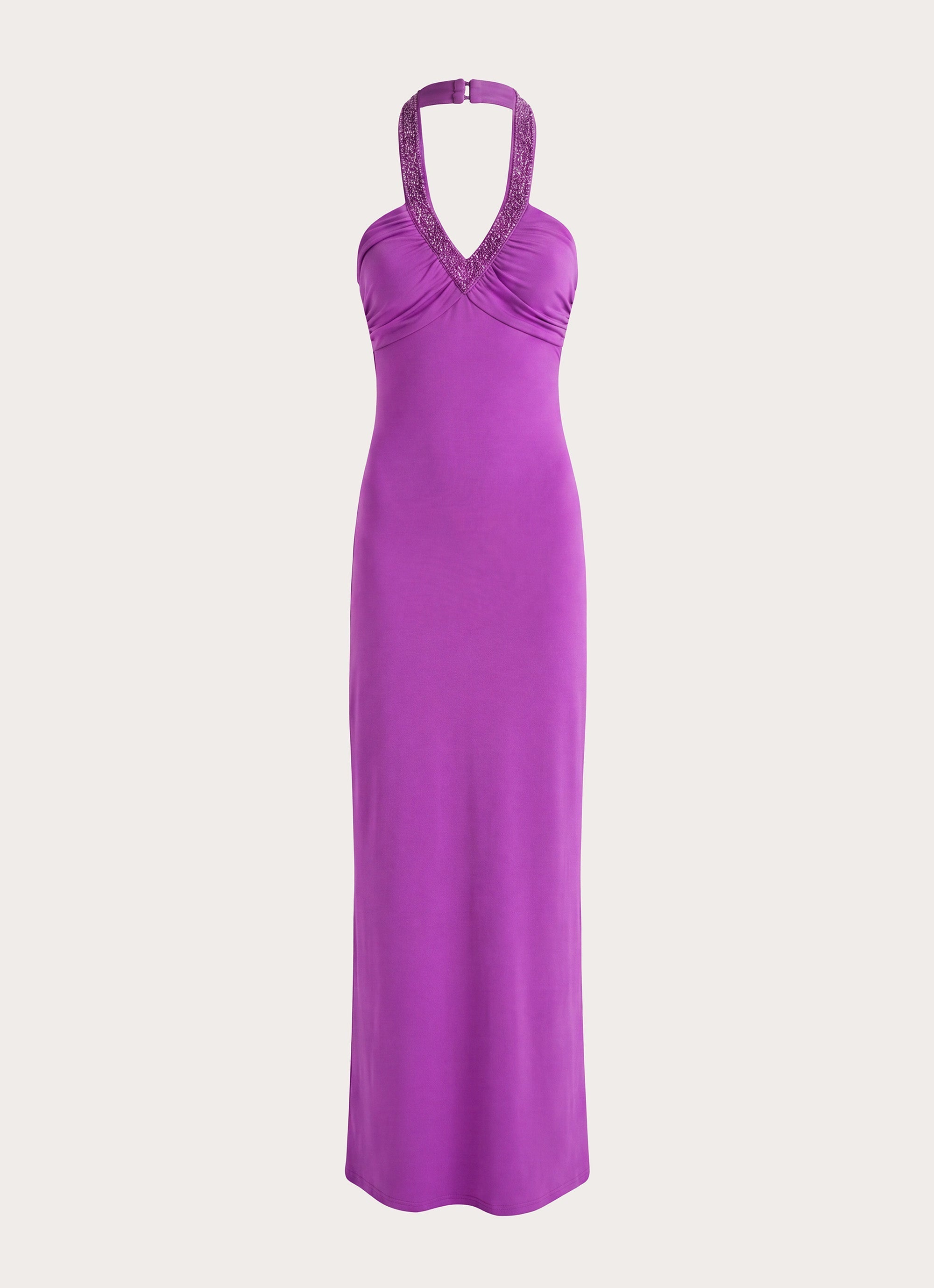 Yamila Beaded Strap Maxi Dress