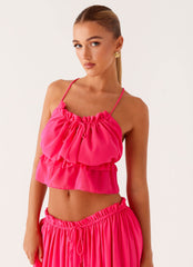 Zaya Backless Top