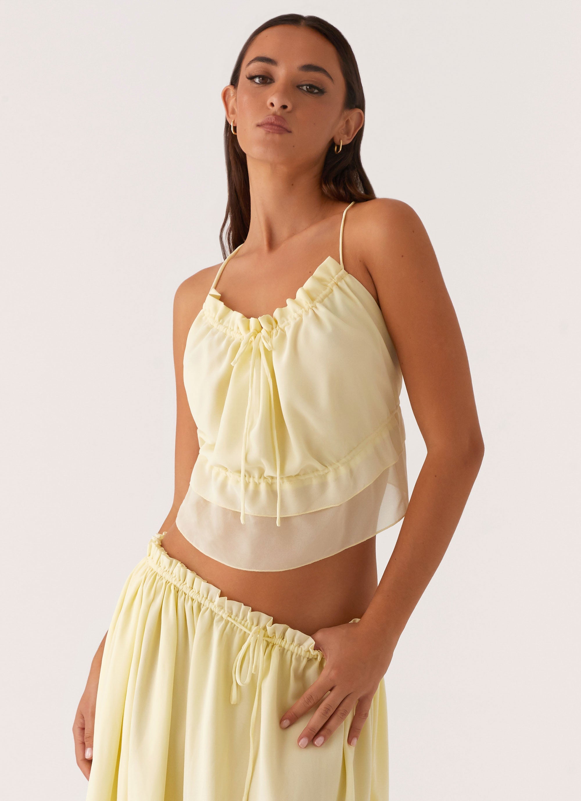 Zaya Backless Top