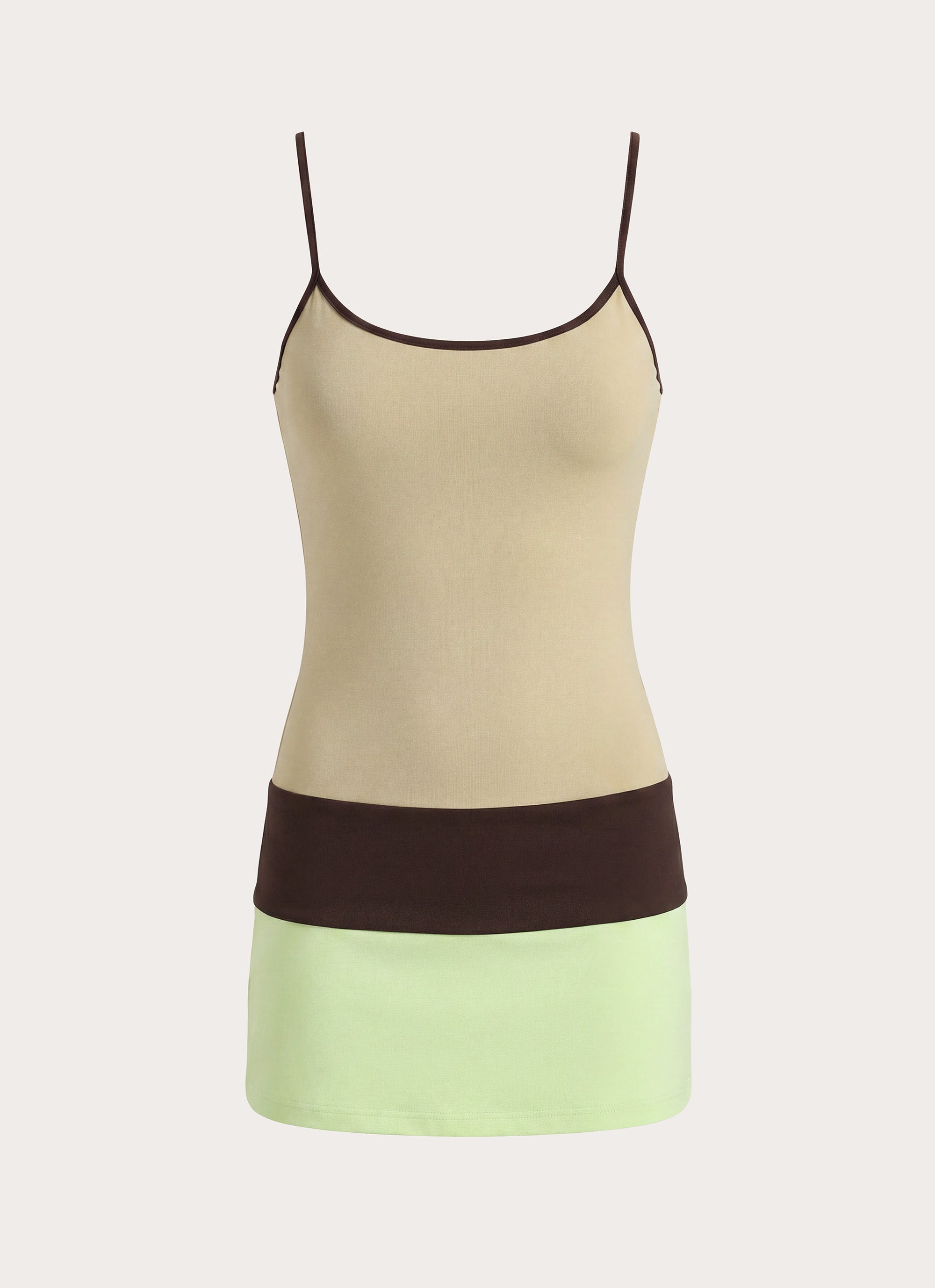 Zaylia Colour Block Mini Dress