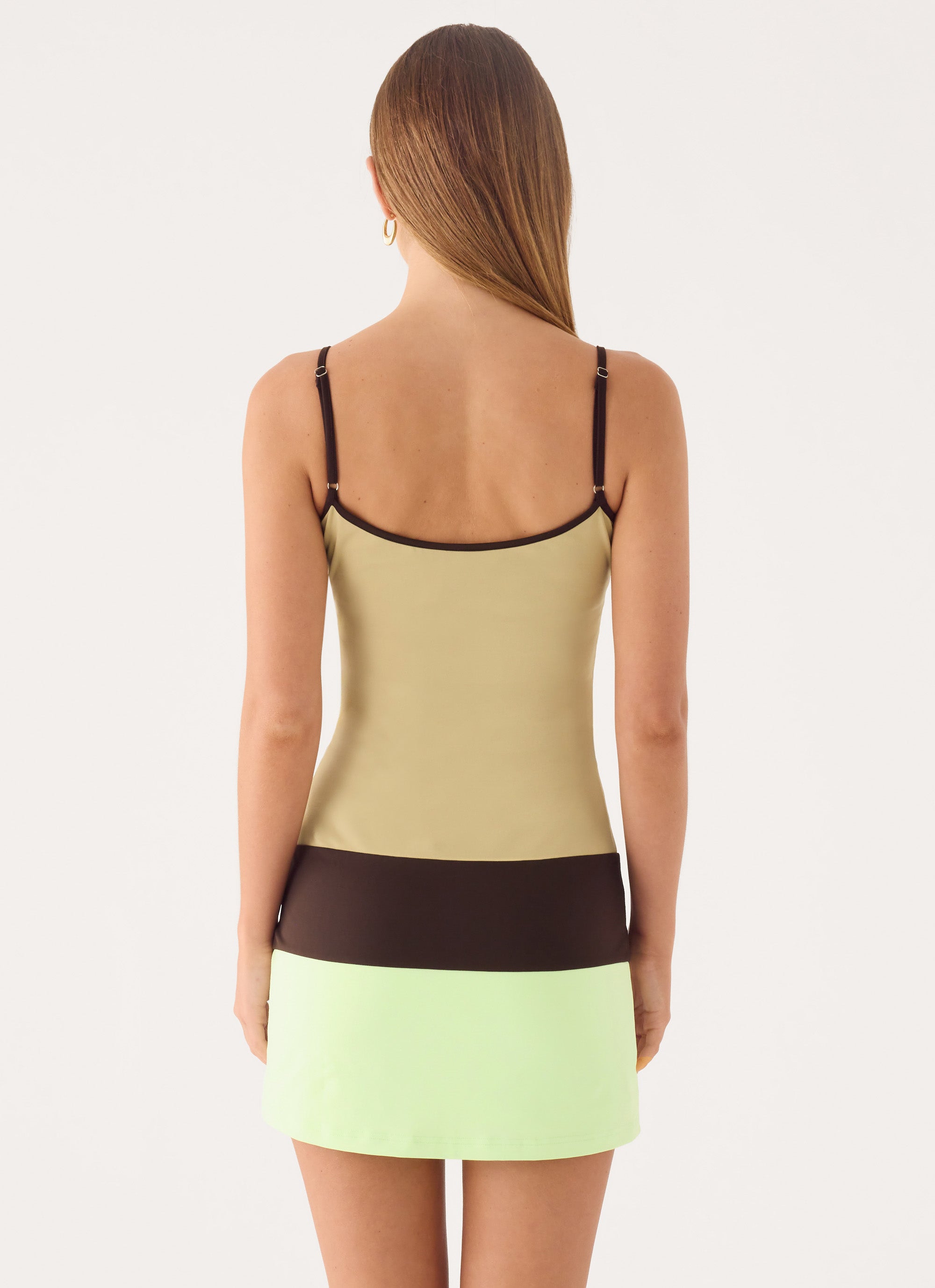 Zaylia Colour Block Mini Dress