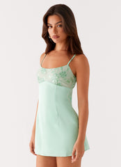 Zion Beaded Micro Mini Dress