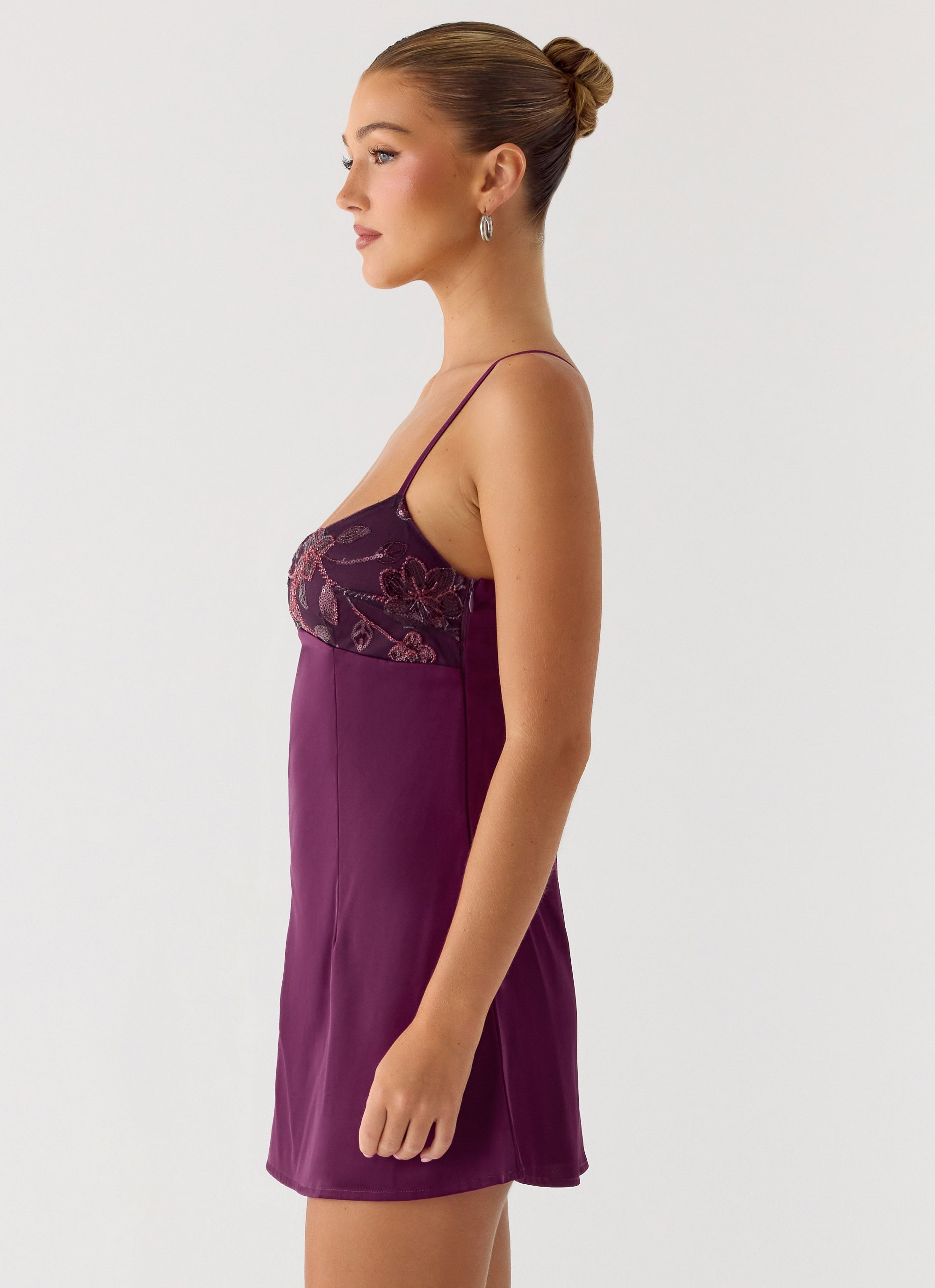 Zion Beaded Micro Mini Dress