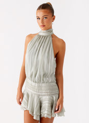 Willow Chiffon Mini Dress
